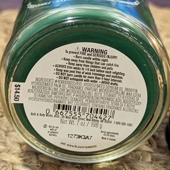 NEW Bath & Body Works Vanilla Bean Noel 7oz Mason Single Wick Candle Winter - Picture 3 of 3